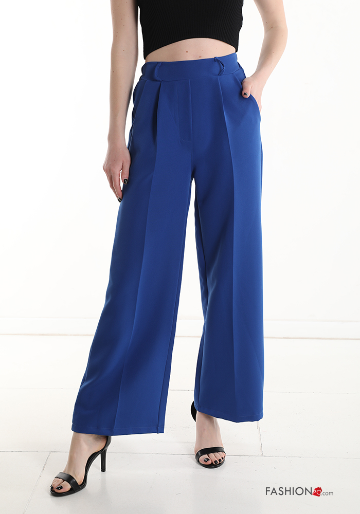  wide leg Trousers with pockets