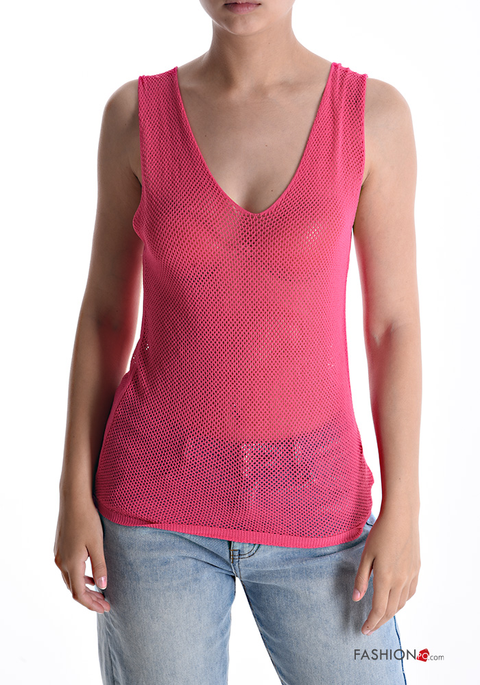  Tank-Top with v-neck
