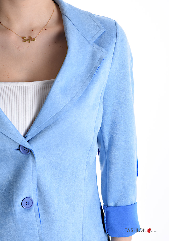 Dixie Shop Online Blazer Doppio Petto Con Bottoni E Spilla Sito Ufficiale - Foto 9