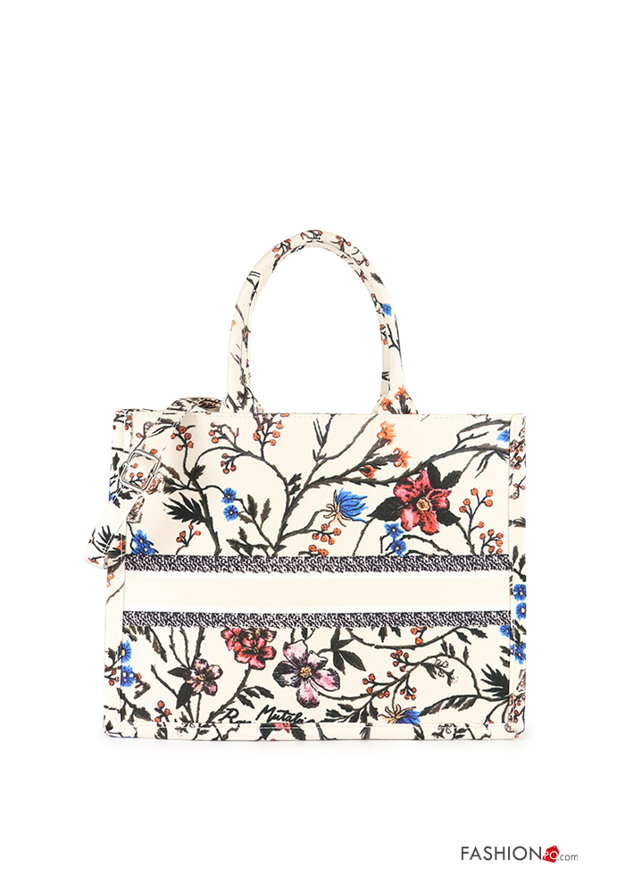  Floral Bag with zip
