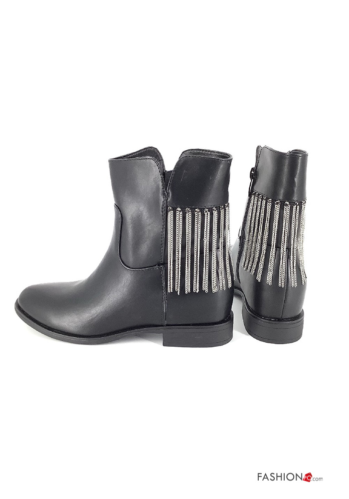 Botins de neoprene preto com cunha Doctor Cutillas - Paula Alonso | Loja  on-line