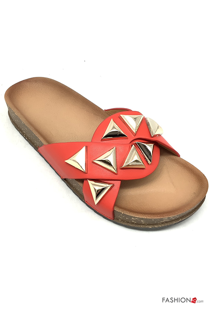  Sandals with studs