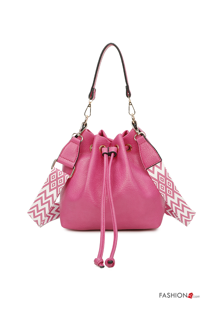  faux leather Bag with shoulder strap