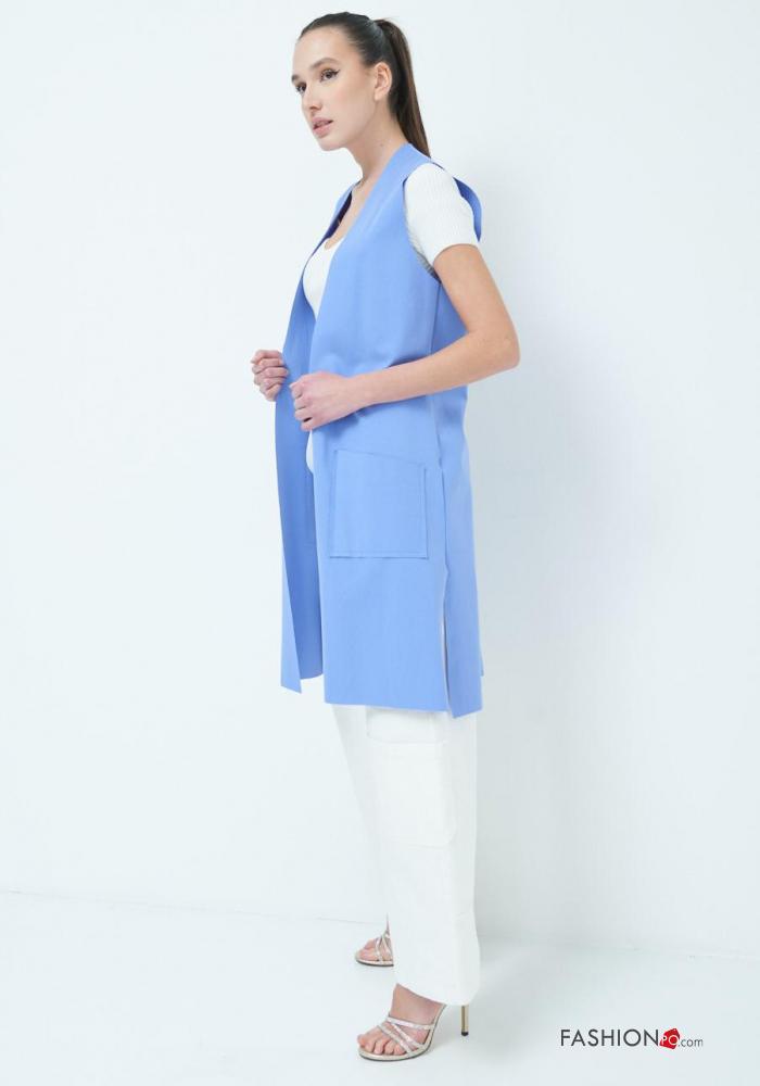  Cotton Gilet with pockets