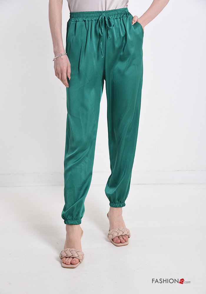  satin Trousers with bow