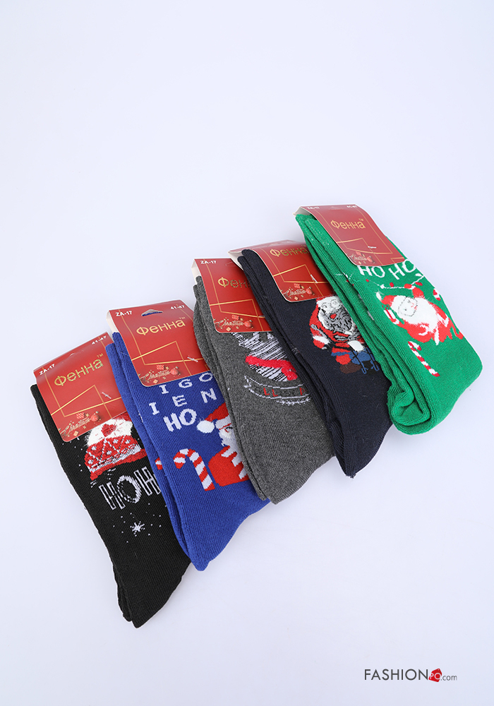 Weihnachts Lange Socken aus Baumwolle