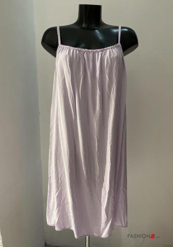  sleeveless knee-length Dress  Lavender pink