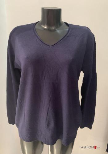  Casual Long sleeved top  Midnight blue