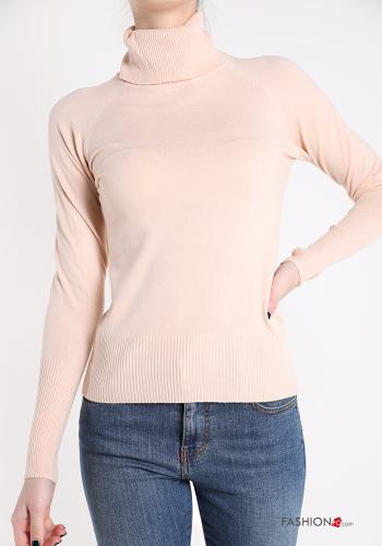  Casual Rollneck  Dusty pink