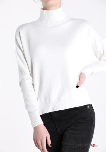  turtleneck Sweater  White