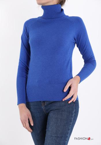  Casual Rollneck  Electric blue