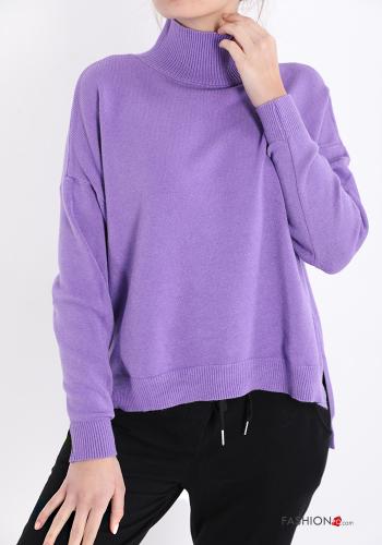  turtleneck Sweater  Lavender