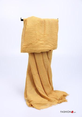  Casual Scarf  School bus yellow