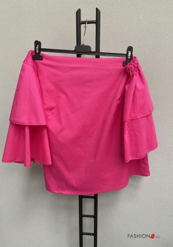  Cotton Blouse  Fucsia