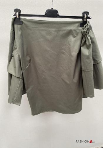  Cotton Blouse  Military green