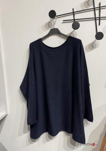  Maglione Casual  Blu di Prussia