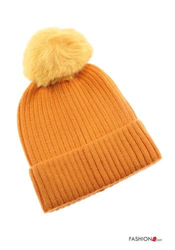  Cotton Beanie  Mustard