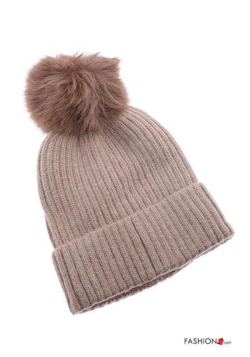  Cotton Beanie  Camel