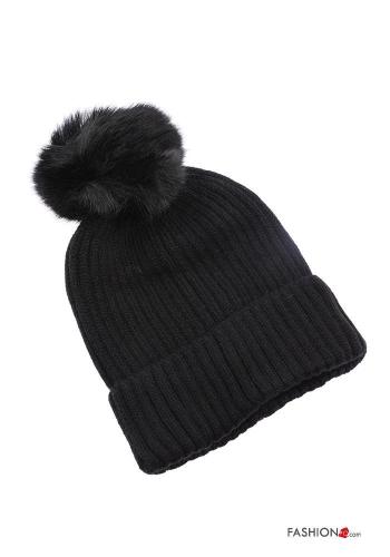  Cotton Beanie  Black