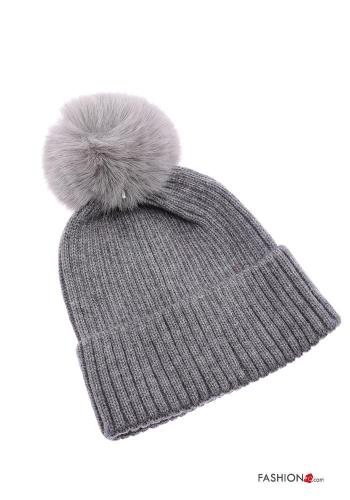  Cotton Beanie  Grey
