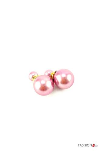  Orecchini Casual  Rosa