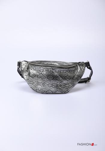  Pouch bag with zip Grey 60%