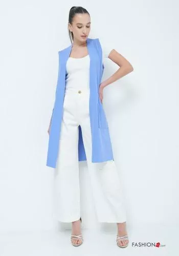  Cotton Gilet with pockets