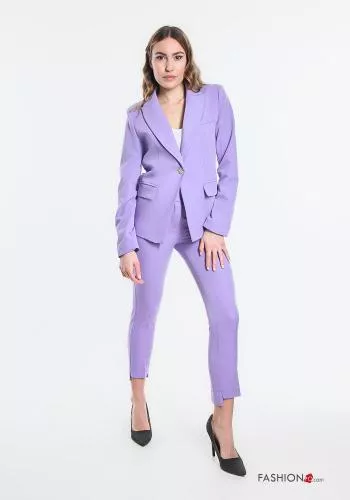  Suit with buttons