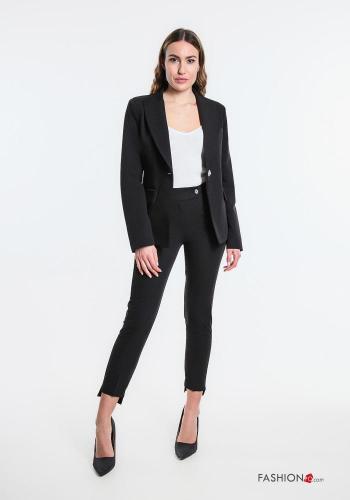  Suit with buttons Black
