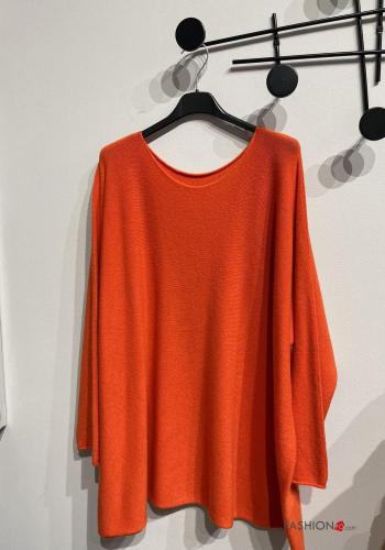  Maglione Casual  Arancione