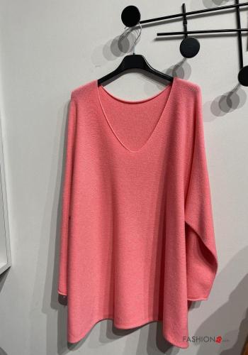  Jersey extra grande con cuello en v  Cebolla
