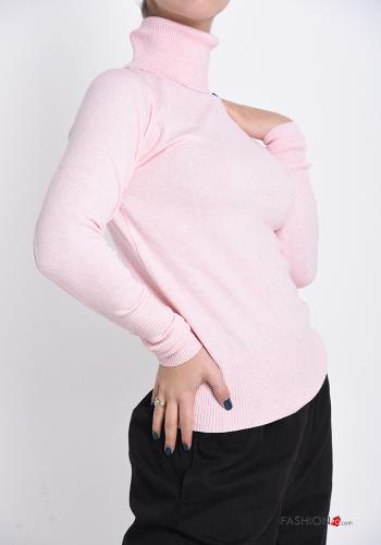  Casual Rollneck  Pink