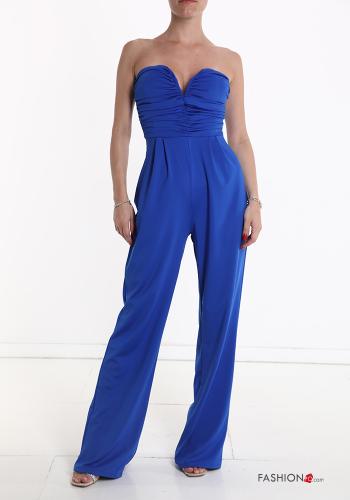  Jumpsuit with v-neck with zip