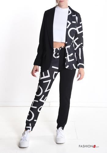  Lettering print Co-ord 