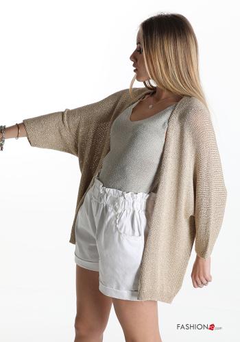  Chaqueta de punto Estilo Informal 