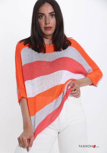  Striped lurex Sweater  Various colours