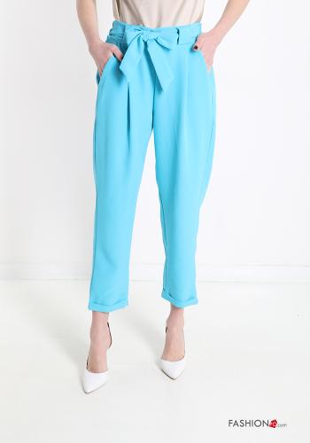  Trousers with pockets with bow