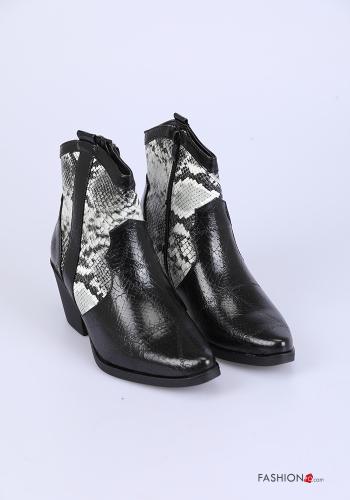  Python-print Ankle boots 