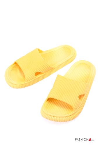  Casual Slide Sandals  Yellow