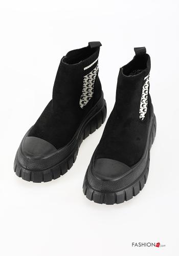  Suede Ankle boots  Black