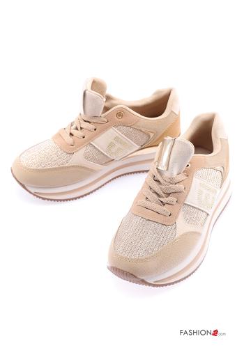  Casual Trainers  Beige