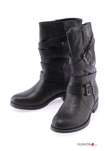  Kunstleder Stiefel 
