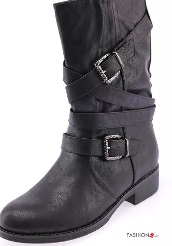  faux leather Boots 