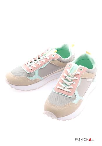  Zapatillas (Sneakers) Estilo Informal  Verde