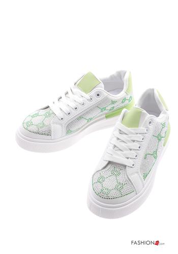  Sneakers con strass 