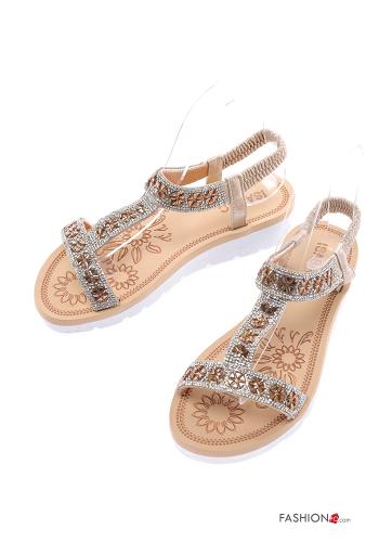  Sandales avec strass 