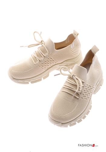  Casual Trainers  Beige