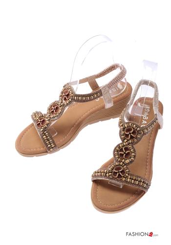  Sandales avec strass 