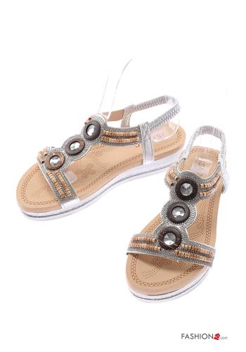  Sandales avec strass 