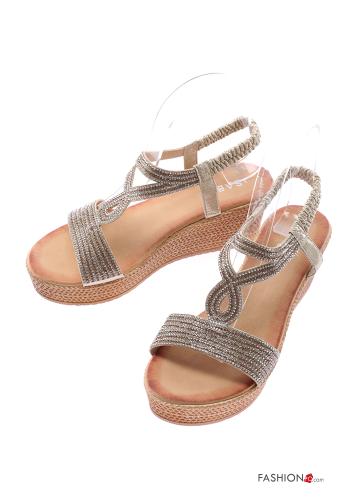  Sandales avec strass 